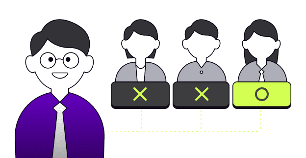 "모의 면접을 통해 저의 부족한 부분과 면접 대비 방법을 알 수 있어서 좋았어요."